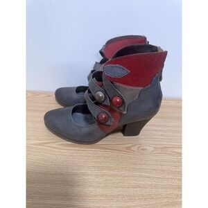 L' Artiste Spring Step Auiumn Cutout Silhouette Strappy Shoes Eu37 US 6.5-7